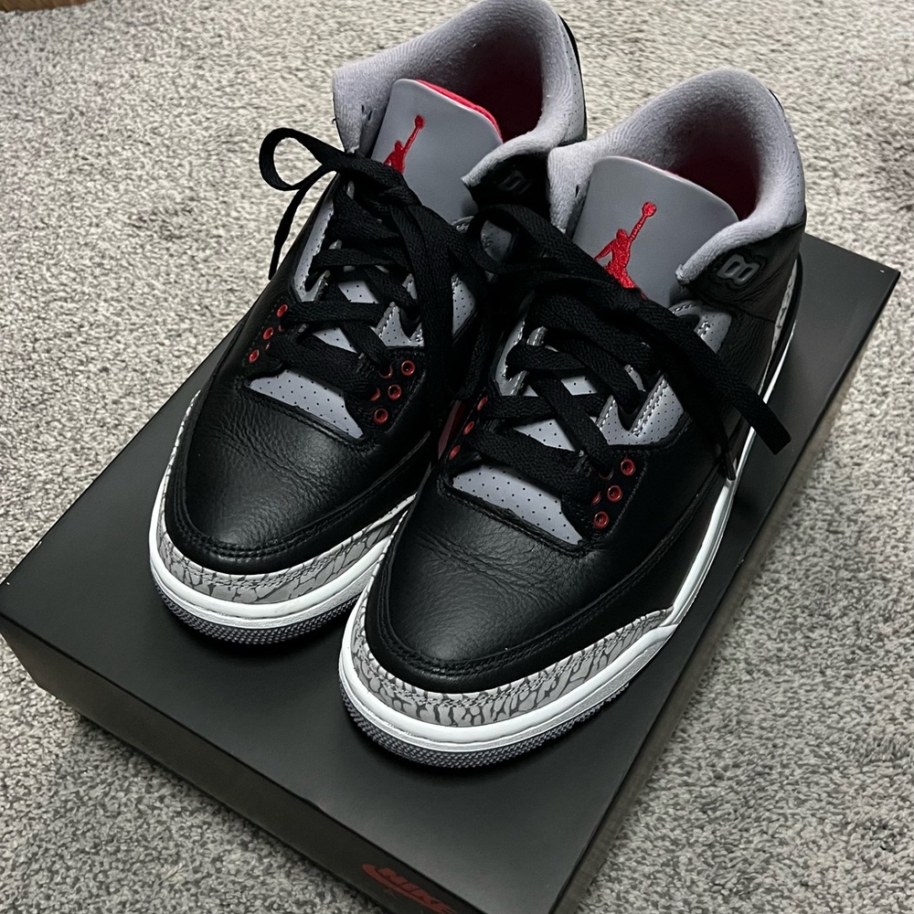 Air Jordan 3 Retro “Black Cement” (2024)